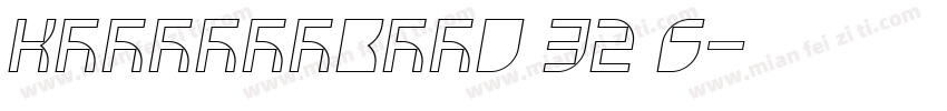 KSCZPJIVPH0 32 6字体转换